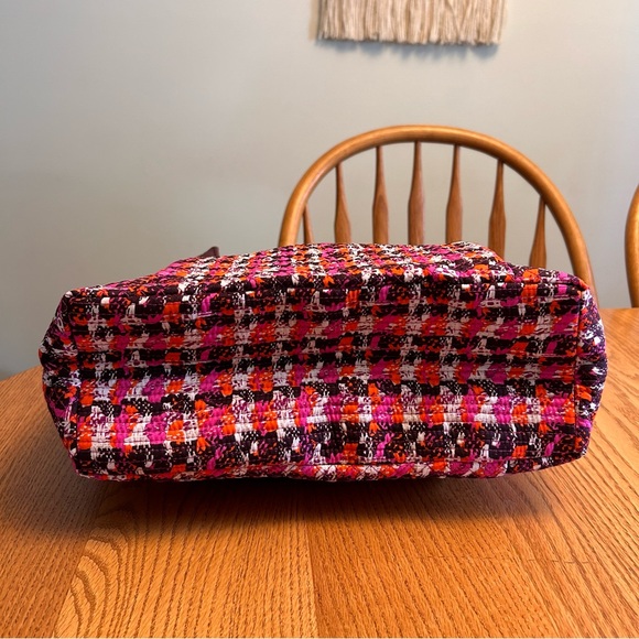 NWT Vera Bradley Hadley Tote in Houndstooth / Tweed - Picture 7 of 16